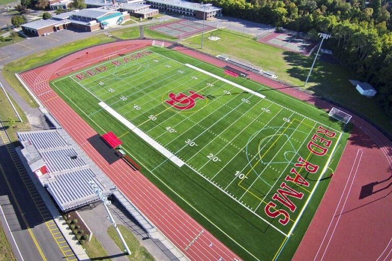 Jamesville Dewitt High School - Brock USA - Shock Pads for Artificial Turf
