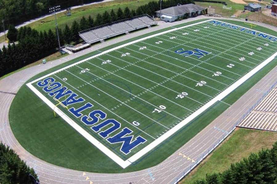 Canyon High School - Brock USA - Shock Pads for Artificial Turf