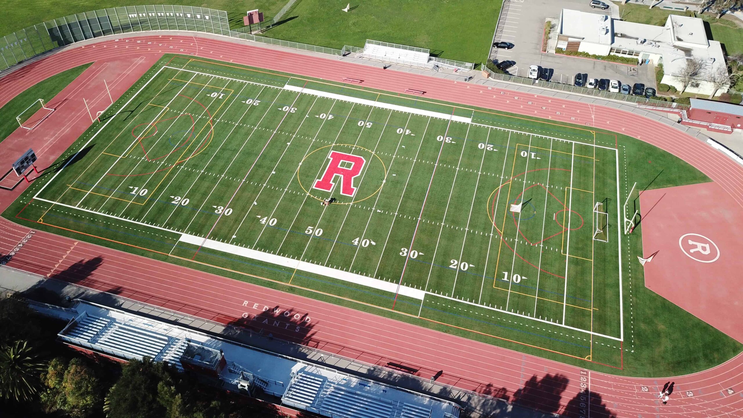 Canyon High School - Brock USA - Shock Pads for Artificial Turf