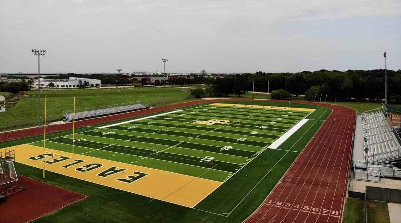 Fort Bend Christian Academy Brock USA shock pads and infill for
